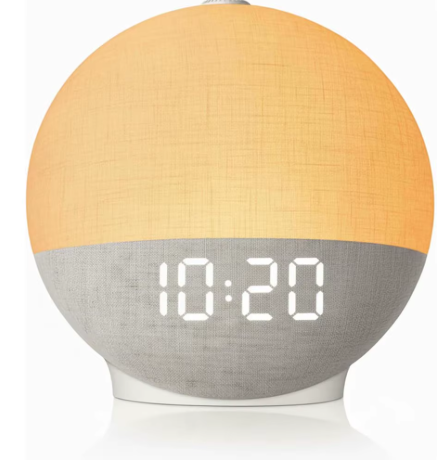 Glow Clock Sunrise Alarm Clock